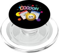 Drag Queen Bingo Funny Oooooh 69 Bingo Fan LGBT Bingo Ball PopSockets PopGrip for MagSafe