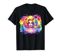 Drag Queen Rainbow Flag Pride Month 2024 T-Shirt