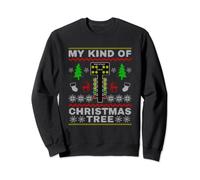 Drag Racers Racing Christmas Tree Sweatshirt