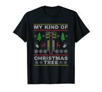 Drag Racers Racing Christmas Tree T-Shirt