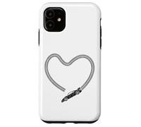 Drag Racing Race Car Heart Case for iPhone 11