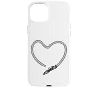 Drag Racing Race Car Heart Case for iPhone 15 Plus