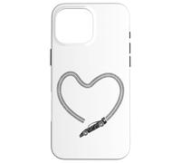 Drag Racing Race Car Heart Case for iPhone 16 Pro Max