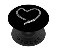 Drag Racing Race Car Heart PopSockets Adhesive PopGrip