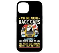 Drag Racing Race Car Retro Vintage Ask Me About Race Cars Case for iPhone 13