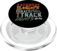Drag Racing Race Car Retro Vintage Saturday Nights Race PopSockets PopGrip for MagSafe