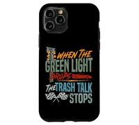 Drag Racing Race Car Retro Vintage When The Green Light Case for iPhone 11 Pro