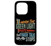 Drag Racing Race Car Retro Vintage When The Green Light Case for iPhone 15 Pro