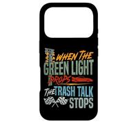 Drag Racing Race Car Retro Vintage When The Green Light Case for iPhone 17 Pro