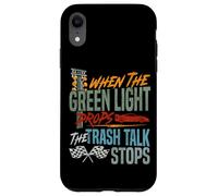 Drag Racing Race Car Retro Vintage When The Green Light Case for iPhone XR