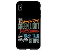 Drag Racing Race Car Retro Vintage When The Green Light Case for iPhone XS Max