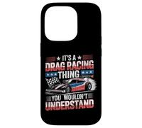 Drag Racing Race Car Vintage It's A Drag Racing Thing You Case for iPhone 14 Pro