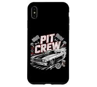 Drag Racing Race Car Vintage Pit Crew Case for iPhone XS Max