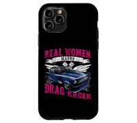 Drag Racing Race Car Wife Marriage Wedding Real Women Marry Case for iPhone 11 Pro