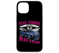 Drag Racing Race Car Wife Marriage Wedding Real Women Marry Case for iPhone 13