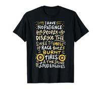 Drag Racing: Smell of Burnt Tyres Value Graphic T-Shirt