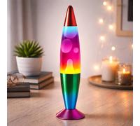Dragodirect 16" Rainbow Lava Lamp Motion Light Bedroom Desk Mood Lamp Dragodirect Multicolor