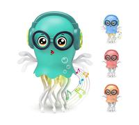 Dragodirect Interactive Magic Jellyfish Toy Dancing Lights and Music for Kids Sensory Play - One Size - Green - Jellyfish