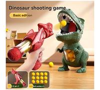 Dragodirect Kids Dinosaur Shooting Game Interactive Sponge Ball Battle in Dark Green Dragodirect Dark Green