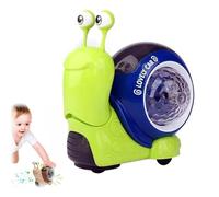 Dragodirect Light-Up Musical Snail Toy Automatic Crawling and Sensory Development for Toddlers - One Size - Green - Snail