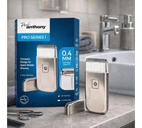 Dragodirect Men's USB Lithium Foil Shaver Compact & Rechargeable in Silver
