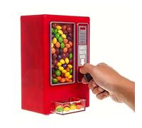 Dragodirect Retro Mini Candy Dispenser Gumball & Vending Machine in Red Dragodirect Red