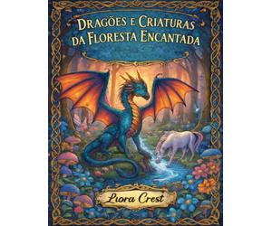 Dragões e Criaturas da Floresta Encantada: Um Livro de Colorir Mágico para Todas as Idades