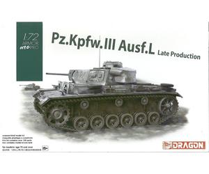 Dragon 1/72 (20mm) Pz Kpfw III Ausf L (Late Production) (DN7645)