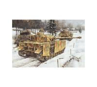 Dragon - 1/72 Pz.kpfw.iv Ausf.j Mid Production (4/20) - DRA7498- Model Making