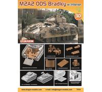 Dragon 1/72 Scale M2A2 ODS Bradley with Interior Model Kit (D7414)