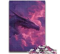Dragon 1000 Piece Jigsaw Puzzle for Adults And Teenagers,Staycation Kill Time Every Piece Is Unique - Challenging Family Fun Game (50x75cm)
