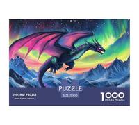 Dragon 1000 Piece Jigsaw Puzzle For Adults Family Challenge Toys Stress Relief Puzzle Exercise The Memory of The Brain for Adults And Kids, Age 12 Years Up 70x50cm/1000pcs