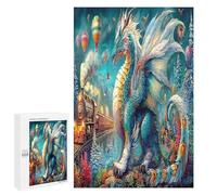 Dragon 1000 Piece Jigsaw Puzzles Adults Children Science Fiction Jigsaws After-Work Leisure Brainteasing Puzzle Colleagues Stress Buster 1000 PCS