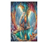 Dragon 1000 Piece Premium Jigsaw Puzzle Science Fiction Adult Jigsaws Brain Training Hobby Home Decor Winter Gift Unique Shaped Creativity & Gift Giving 1000 PCS