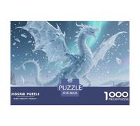Dragon, 1000-piece Puzzle, A Mindful Pastime for Relaxation And Skill-building, Great for Interior Décor, Suitable for Ages 10+, 38x26cm/1000pcs