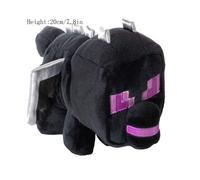 (Dragon, 20cm/7.8in) Minecraft Plush Toy Creeper Enderman Pig Pixel Doll