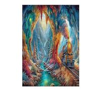 Dragon 300 Pc Classic Jigsaw Puzzle Science Fiction Puzzle for Adults Hard Challenging Hobby Home Decor Poster Smooth Wooden Cardboard 300 PCS