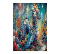 Dragon 300 Piece Jigsaw Puzzle Pack Science Fiction Teens Beginners Cognitive Development Puzzle Fans Group Play Anniversary Recycled Cardboard 300 PCS