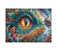 Dragon 500-piece Jigsaw Puzzle Bundle Science Fiction Family Puzzle Lovers Brain Training Mindful Activity Spring Paperboard Creativity & Gift Giving 500 PCS