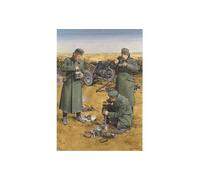 Dragon 6697 - 1/35 WWII Dt. 3,7cm Pak36/37 With anti Tank Crew " Chow Time " -