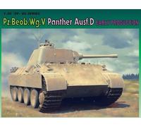 Pz.Beob.Wg.V Ausf.D Early Production Tank 1:35 Plastic Model Kit Dragon Models