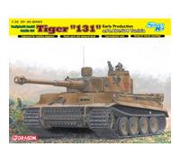 Dragon 6820 Tiger I '131' s.Pz.Abt 504 Tunisia 1:35 Tank Plastic Model Kit