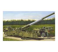 Dragon 7484 M65 Atomic Annie Gun (Heavy, Motorized, 280mm) 1:72 Model Kit