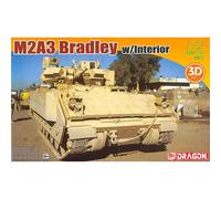 Dragon 7610 M2A3 Bradley with Interior Detail 1:72 Tank Plastic Model Kit