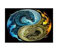 Dragon Abstract 500 Pieces Mini Jigsaw Puzzle for Adults