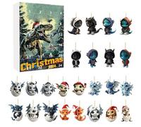 Dragon Advent Calendar 2024, 2024 Advent Calendar Kids, Cute Dog Advent Calendar 2024, Unique Advent Calendar, Christmas Vacation Advent Calendar