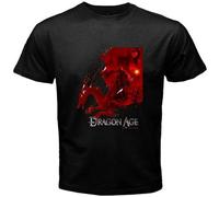 Dragon Age Origins Famous Video Game Men's T-Shirt Black L