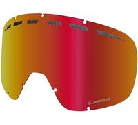 Dragon Alliance D1 Replacement Lens, Red Ionized