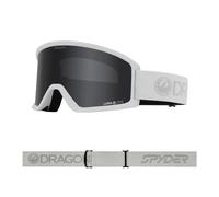 Dragon Alliance Dx3 Otg Spyder Ski Goggles White Lumalens Darksmoke/CAT3