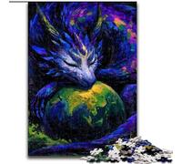 Dragon And Earth 1000 Pieces Jigsaw Puzzle For Adults Teens, Educational Toy Funny Family Games Unique Home Decor (50x75cm)